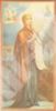 Икона Боголюбская Божья матерь Богородица на оргалите №1 11х22 двойное тиснение богослуженая