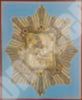 Икона Почаевская Божья матерь Богородица на оргалите №1 18х24 двойное тиснение православная